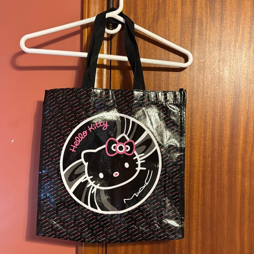 Mac cosmetics hello kitty tote bag